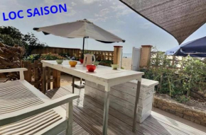 Maison les pieds dans le sable
